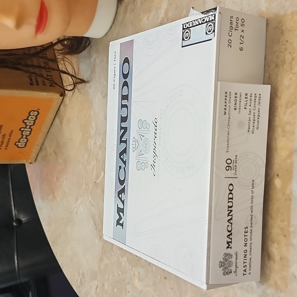 Macanudo cigar box